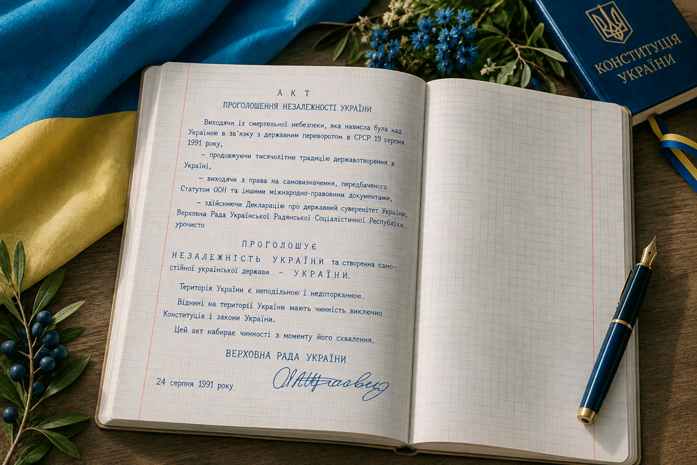 День Незалежності України: хронологія 24 серпня 1991 року по годинах